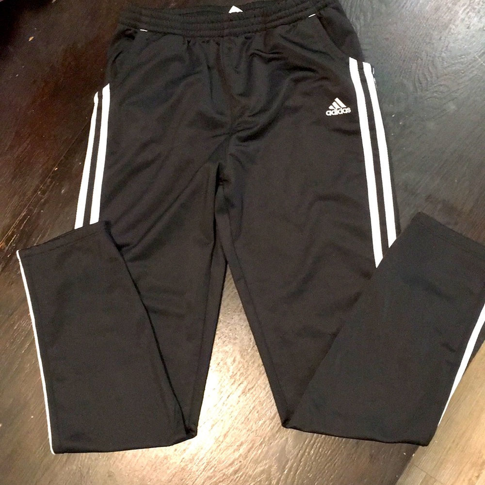 Adidas track pants GIRLS size XL 16. For pre/teen